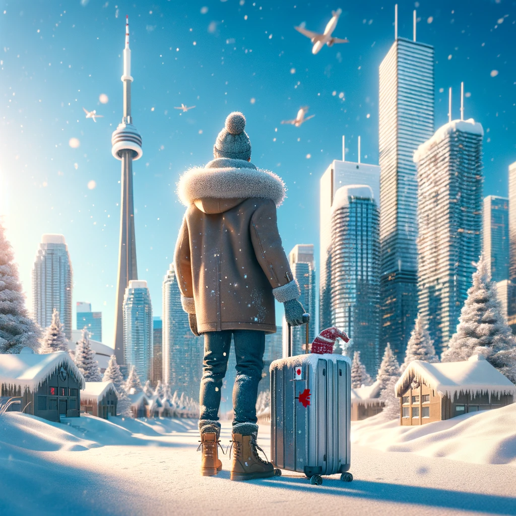 arrive in Canada