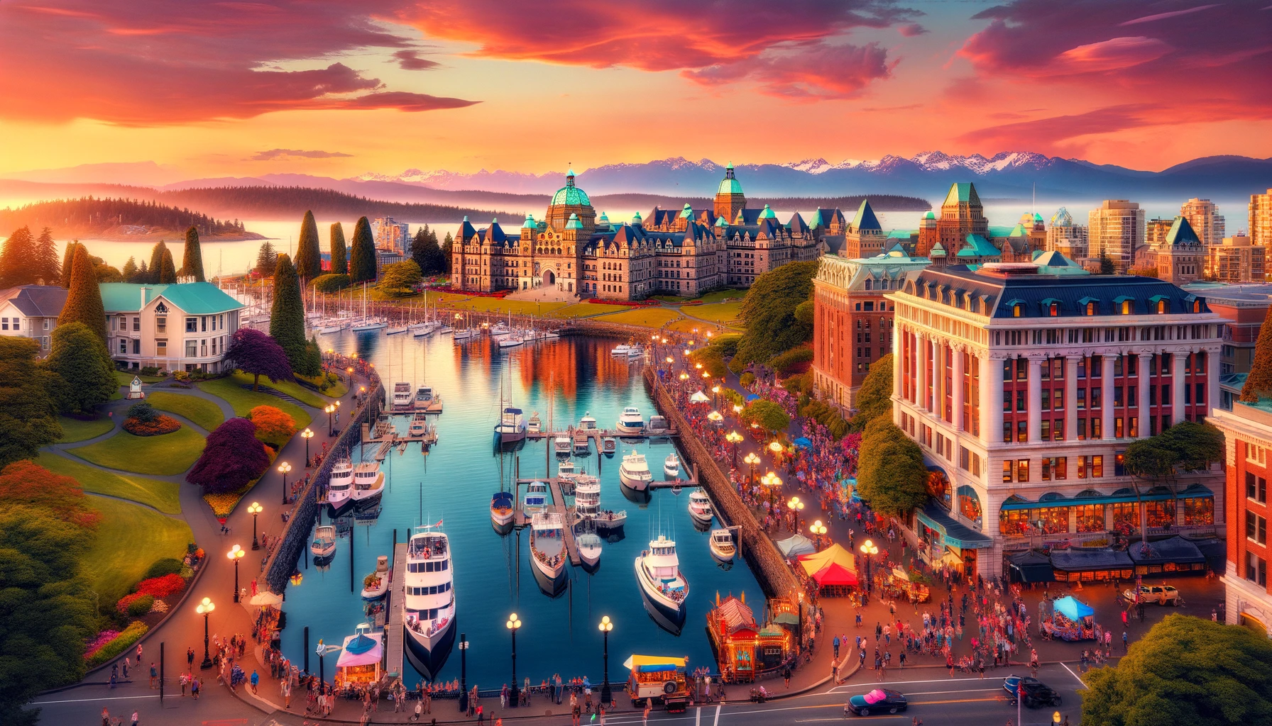 Victoria in British columbia