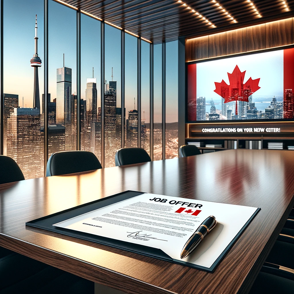 job offer in canada