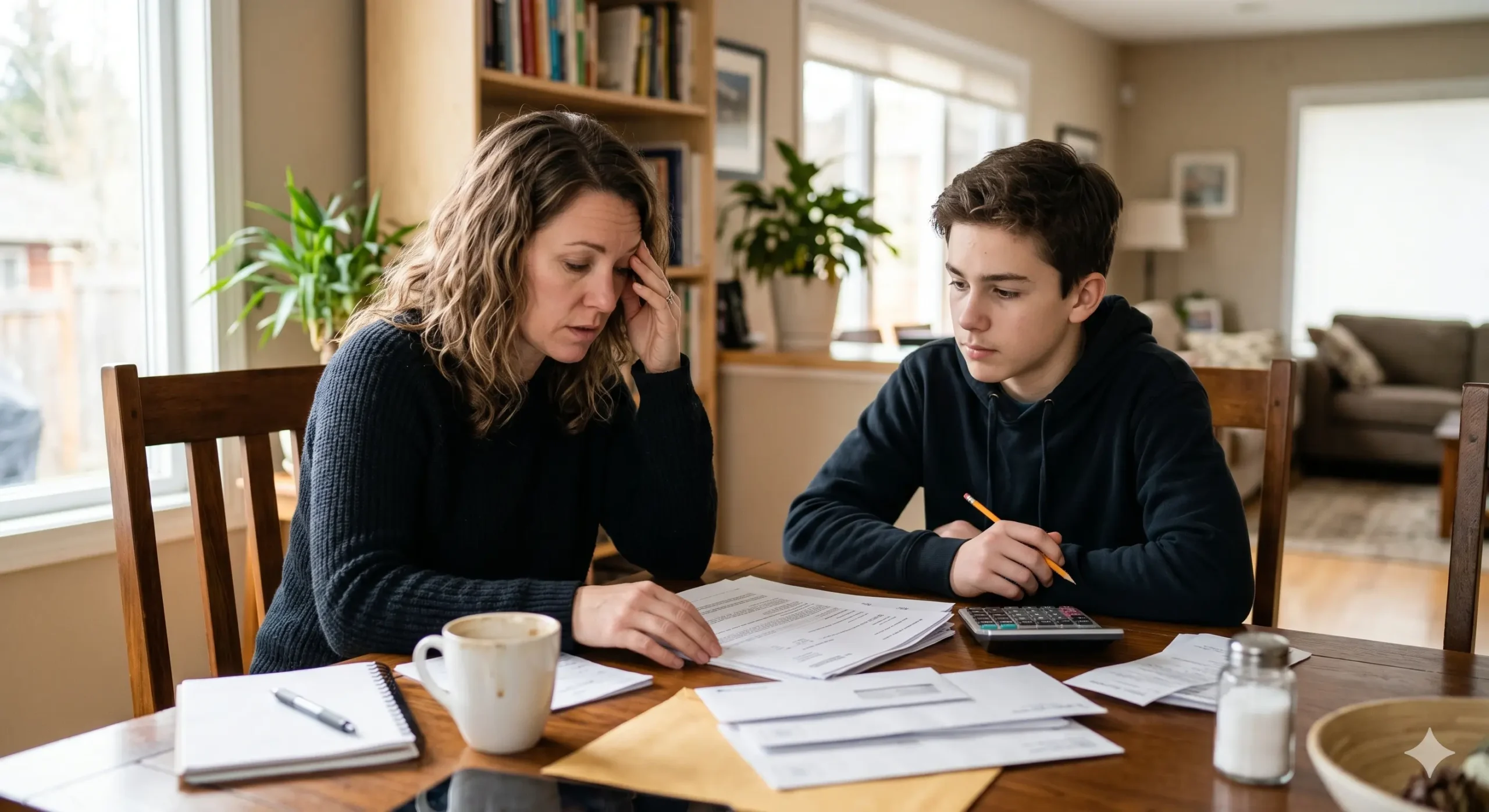 At what point a child is not considered a child of a marriage for child support calculation?