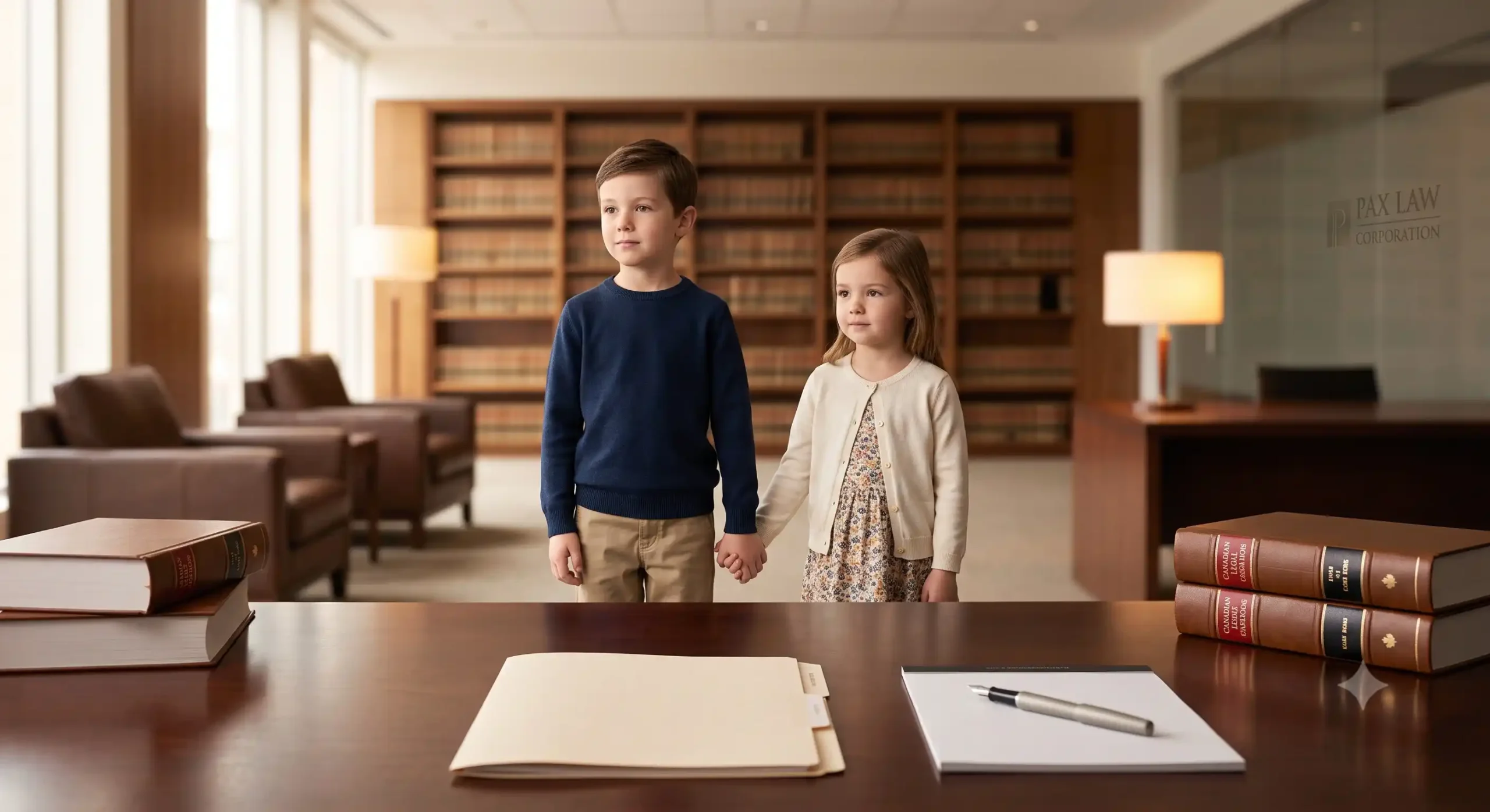 custody of minor children without a will